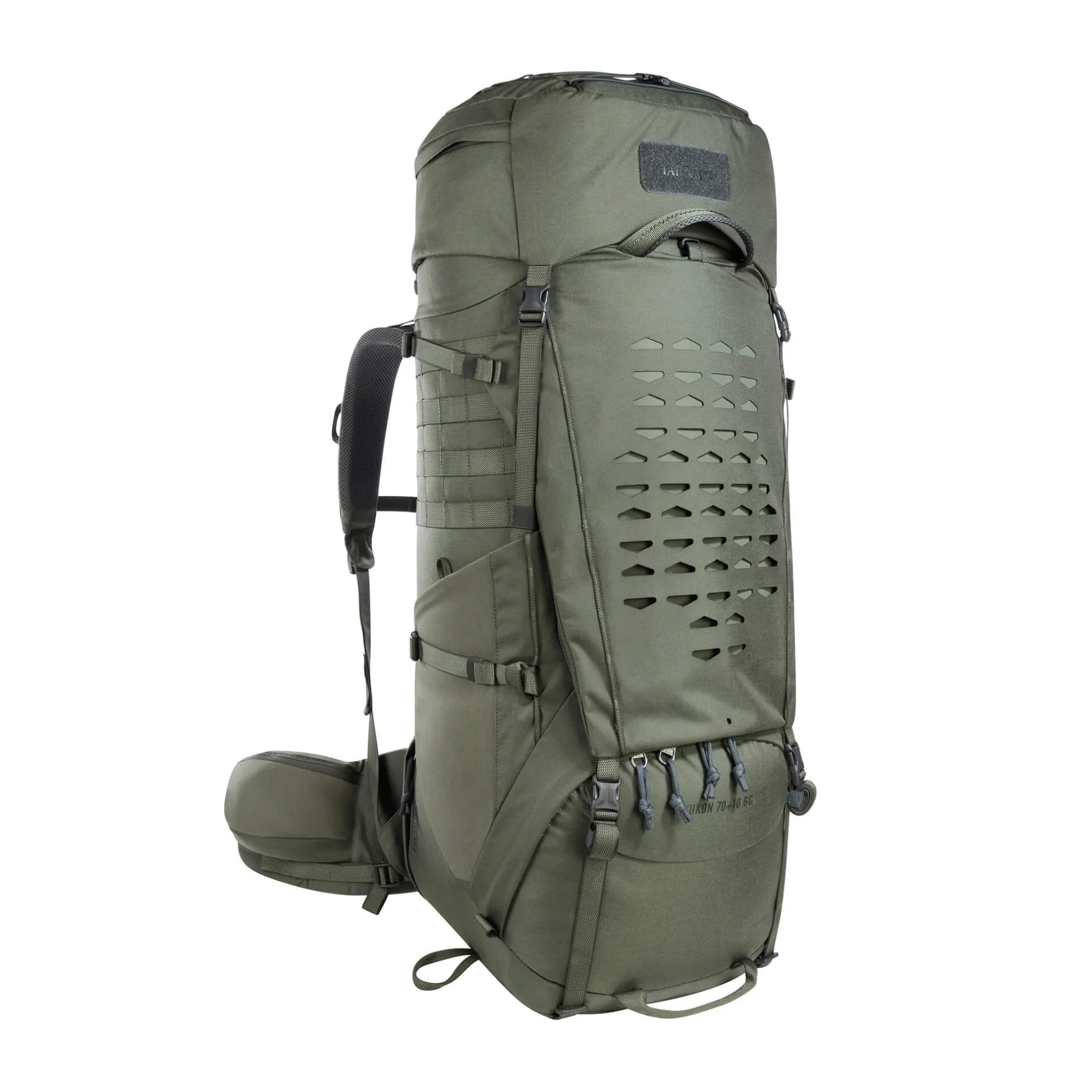 Hot Tatonka Bushcraft-Rucksack - Yukon 70+10 BC - stone-grey-olive