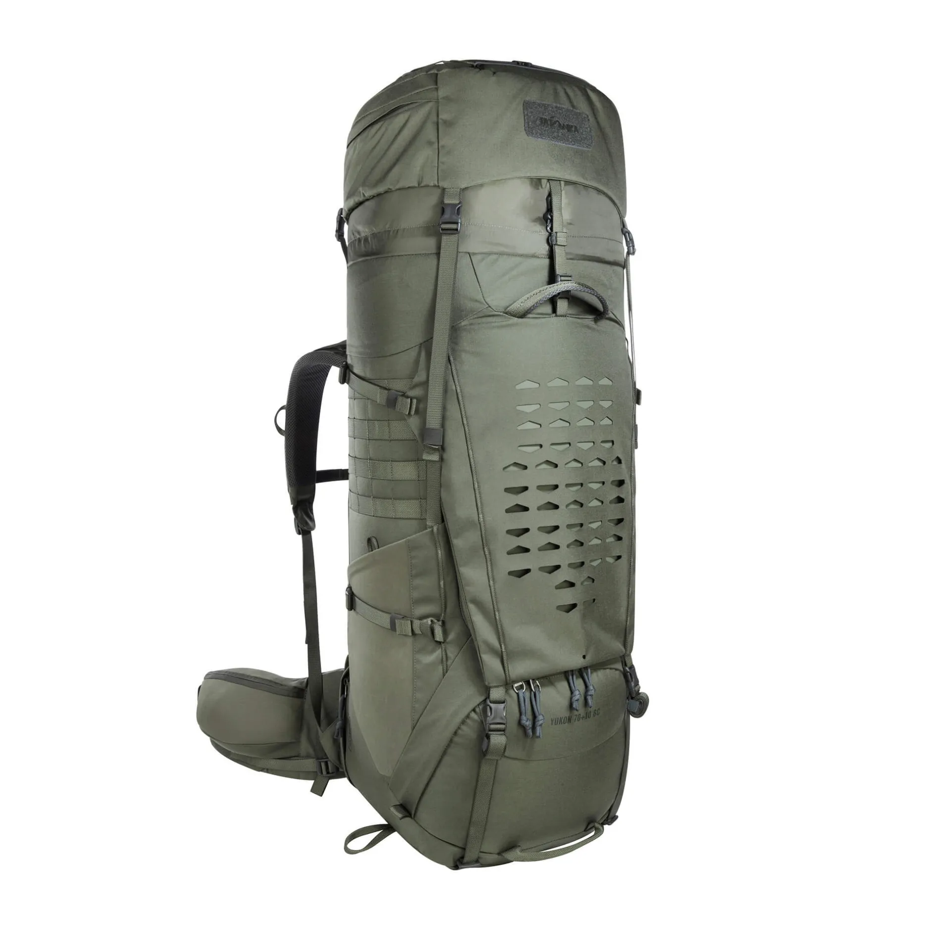 Hot Tatonka Bushcraft-Rucksack - Yukon 70+10 BC - stone-grey-olive