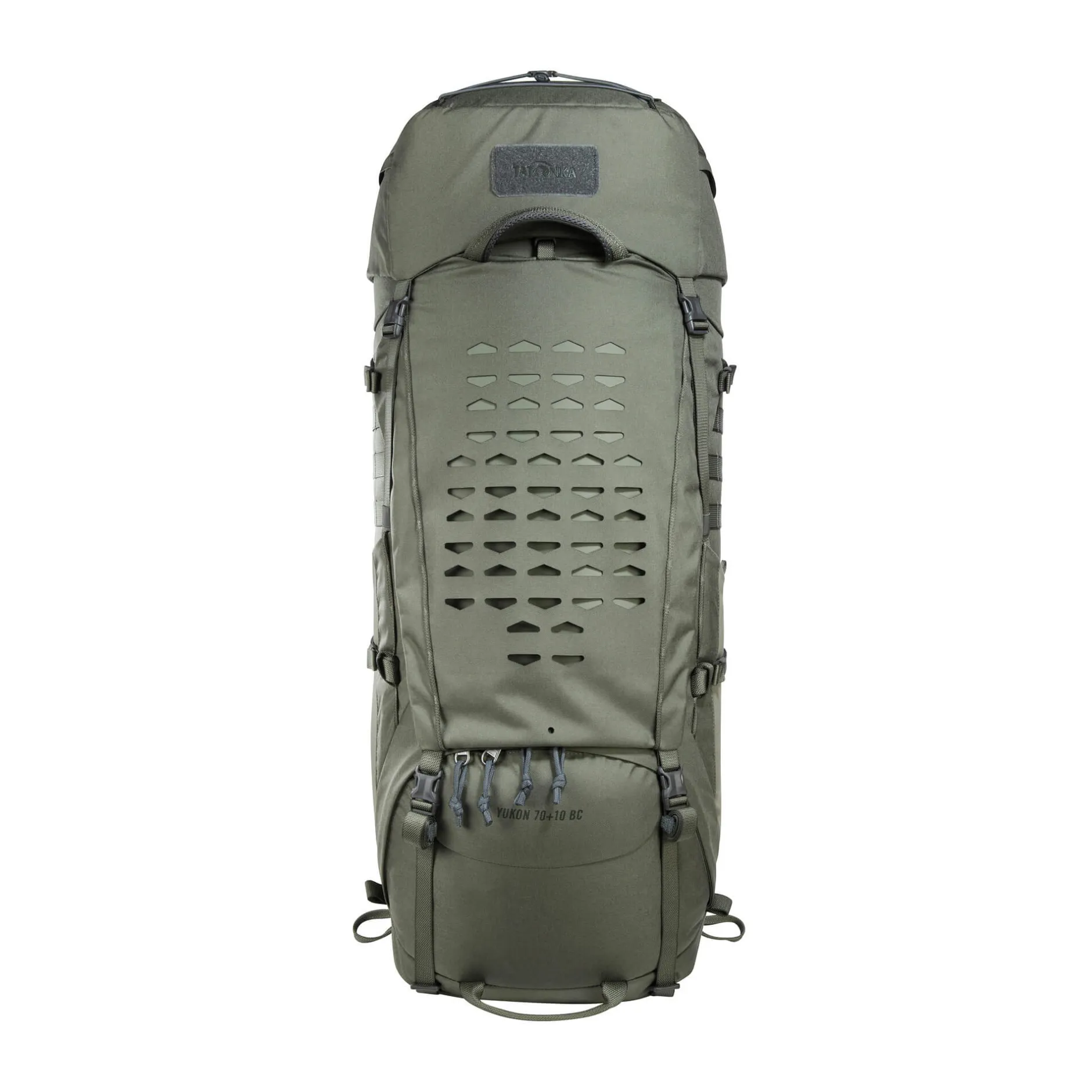 Hot Tatonka Bushcraft-Rucksack - Yukon 70+10 BC - stone-grey-olive