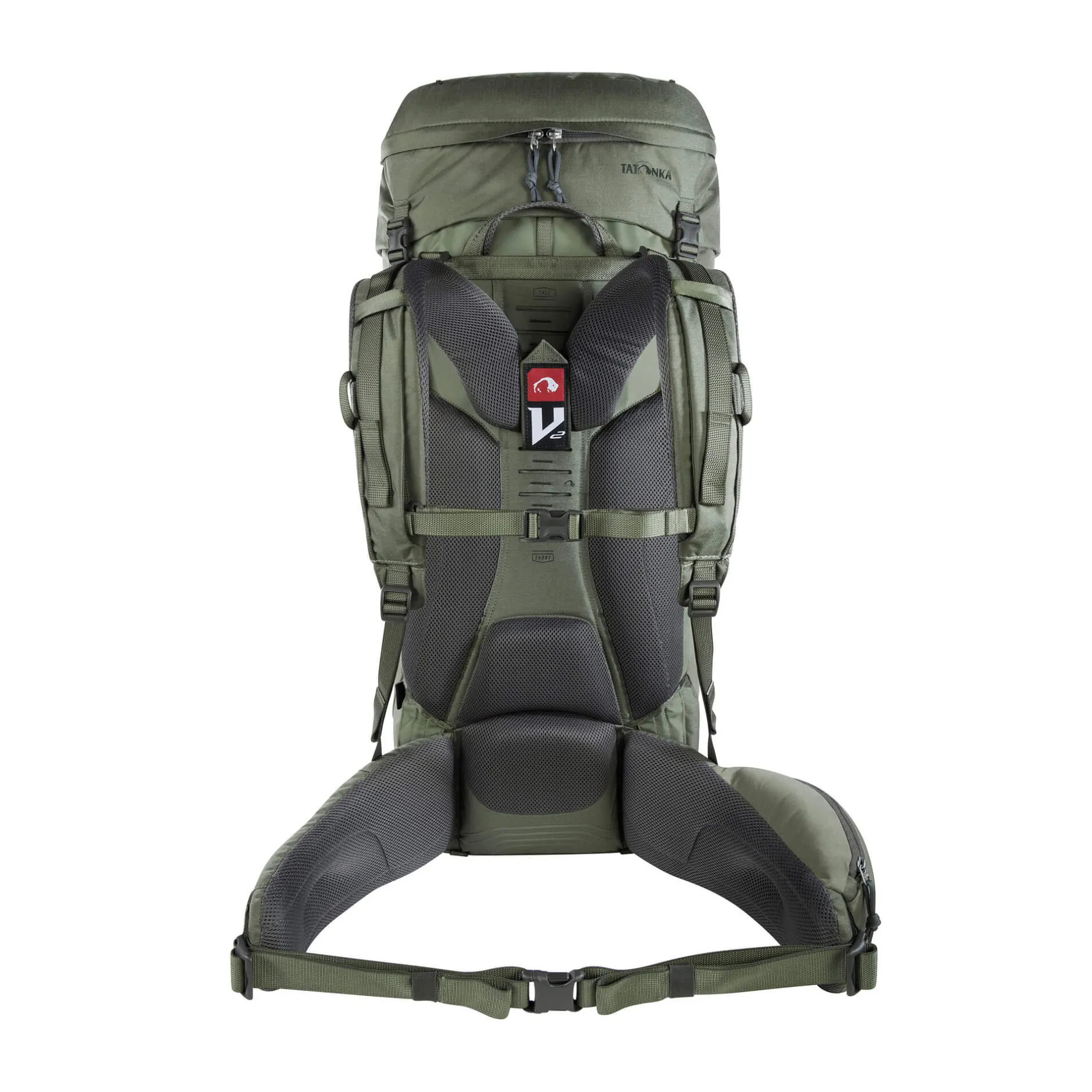 Hot Tatonka Bushcraft-Rucksack - Yukon 70+10 BC - stone-grey-olive