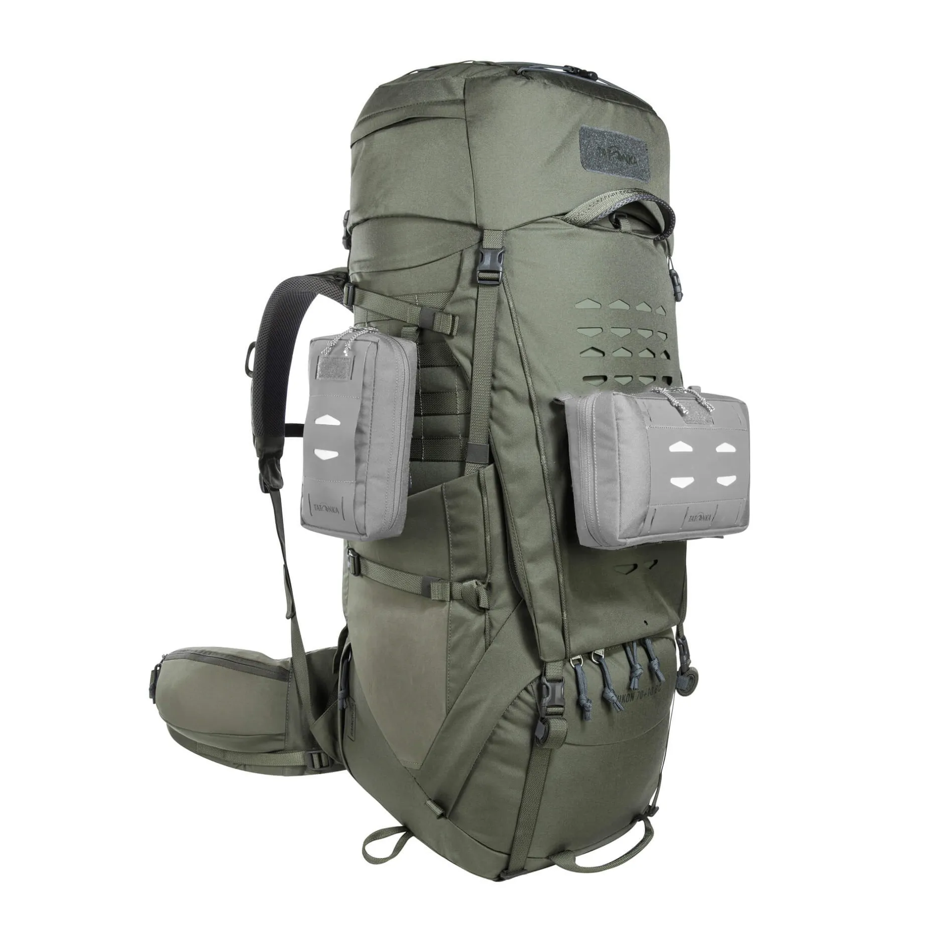 Hot Tatonka Bushcraft-Rucksack - Yukon 70+10 BC - stone-grey-olive
