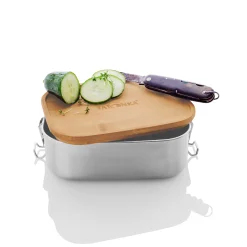 New Tatonka Edelstahl-Brotdose - Lunch Box I 800 Bamboo - ohne-farbbezeichnung