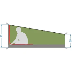 Online Tatonka Moskitozelt - Single Mesh Tent - olive