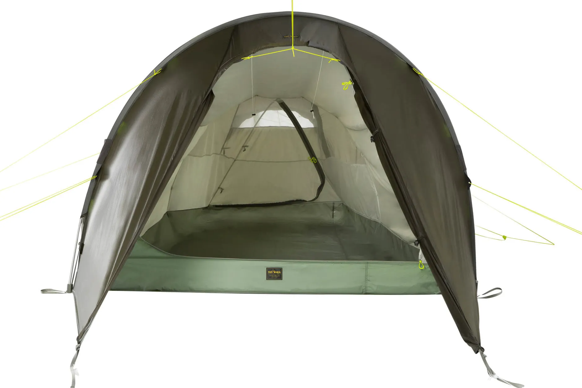 Hot Tatonka 2-Personen-Zelt - Gargia 2 - stone-grey-olive