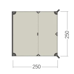 Sale Tatonka Sonnensegel für Camping-Busse - Van Tarp TC - sand-beige
