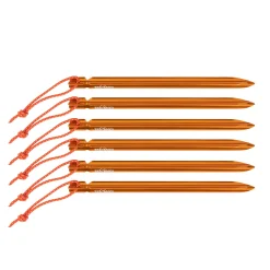 Hot Tatonka Zelthering-Set - Zelthering / tent peg pro 15cm 6pcs - orange